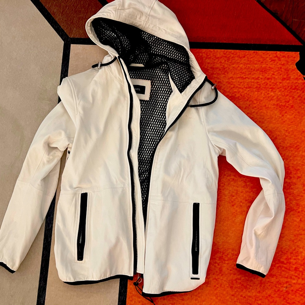Diesel lambskin leather jacket